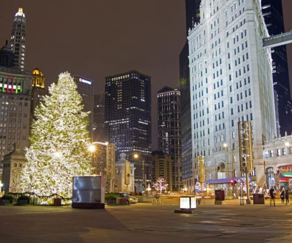 Chicagos Festive Lights: A Magical Christmas Journey – Chicago, Illinois